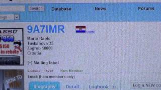 BARTG RTTY contest 9A7IMR from Croatia [upl. by Annad]