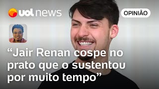 Jair Renan não precisa humilhar o povo do RJ para demonstrar respeito às pessoas de SC diz Sakamoto [upl. by Loris]