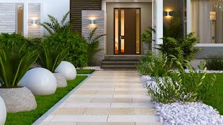 200 Front Yard Garden Landscaping Ideas 2024  Backyard Patio Design  Modern House Exterior Design [upl. by Elyc]