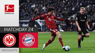 Eintracht Frankfurt  FC Bayern München 01  Highlights  Matchday 24 – Bundesliga 202122 [upl. by Ramar796]