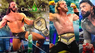 New CHAMPIONS At Crown Jewel  WINNERS RESULTS amp HIGHLIGHTS  WWE Crown Jewel 2023 Highlights [upl. by Larner]