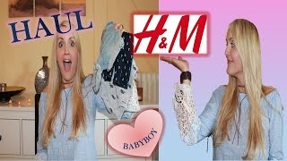 HampM HAUL  BABYBOY  SOMMER 2017  Annis Blog [upl. by Naejamron]