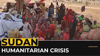 Sudan fighting Tens of thousands of foreigners and citizens flee [upl. by Uird]