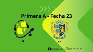 Los Tilos 54  San Albano 10  Primera A URBA 2024 Fecha 23 [upl. by Bekki]