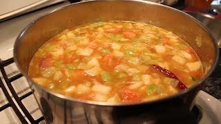 Minestrone Soup Recipe  OrsaraRecipes [upl. by Idonah]