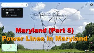 Power Lines in Maryland Part 5 [upl. by Lanta]