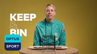 Matildas take on KEEP amp BIN Tim Tams or Mint Slices 🍪 [upl. by Goldstein]