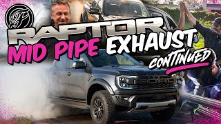 RAPTOR mid pipe CONTINUED 35GTR Raptor Build Ep 6 [upl. by Desta748]