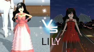 Lily Alan Walker Emelie Hollow k391 Sakura school simulator [upl. by Nessie]