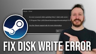 How To Fix Disk Write Error On Steam [upl. by Jovitah]