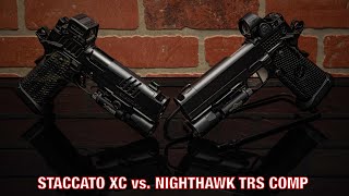 Staccato XC vs Nighthawk TRS Comp [upl. by Halyhs]