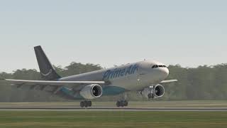 Prime Air A300 landing [upl. by Gotthelf]