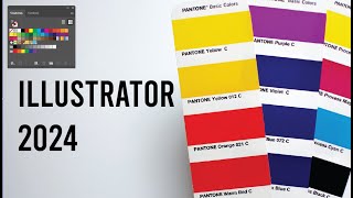 How to get pantone color in adobe 2024 version [upl. by Naujid]