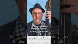 Jazz Bass Lines With Tabs Art amp Expectations On Winter Wonderland [upl. by Lleryd542]