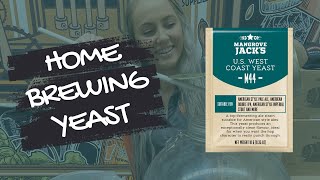 Home Brewing Beer Yeast Mangrove Jacks M44 US West Coast Yeast [upl. by Dorri]