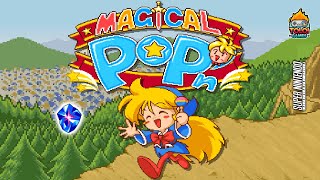 Magical Popn SNES Gameplay até zerar [upl. by Awuhsoj]