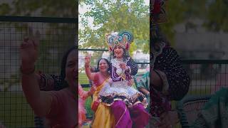 Chati Cho Madhani Le Gya  Krishna Bhajan youtubeshorts ytshorts shortsvideos radhakrishna [upl. by Sharon258]