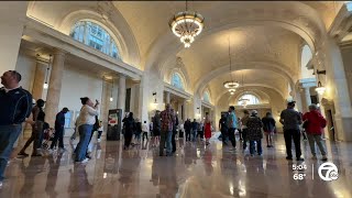 Public tours begin at Michigan Central Station [upl. by Nitsur]