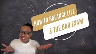 How I Passed the Bar Exam While Working FullTime amp Managing Life  Tips for Success [upl. by Dusen257]