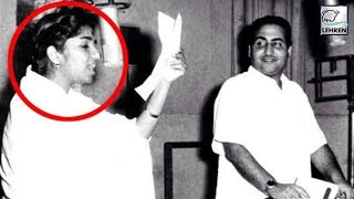 Mohammed Rafi Made Lata Mangeshkar Laugh Between Live Performance On Stage [upl. by Roche]