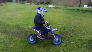 Minicross apollo 50ccm minibike🏍️🏍️🏍️dirtbike [upl. by Edmond182]