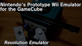 Nintendos Prototype Wii Emulator for the GameCube [upl. by Buttaro452]