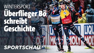 BiathlonWM Johannes Thingnes Bö holt sieben Medaillen in Oberhof  Sportschau [upl. by Lidia941]