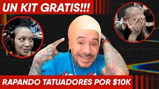 🔥 RAPANDO gente por un Kit de tatuaje en la Mexico Tattoo Convention 2023 [upl. by Wickham184]