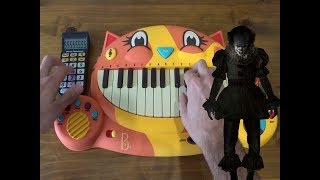 IT  The Pennywise Dance BUT I PLAYED IT ON A CAT PIANO AND A DRUM CALCULATOR [upl. by Tillio249]