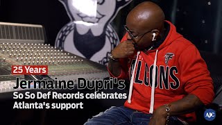 Songwriters Hall Of Famer Jermaine Dupri talks Atlanta So So Def celebration [upl. by Alegnad857]