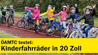 12 Fahrräder für Kinder im Test 2022  ÖAMTC [upl. by Heathcote51]