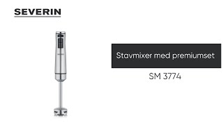 Severin Stavmixer med premiumset SM 3774 [upl. by Nnahs915]