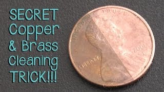 Super Secret Trick for Cleaning Brass and Copper  Jewelry Tutorial HQ [upl. by Lingwood]