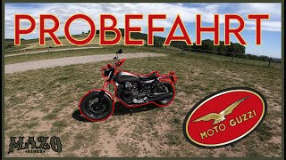 Der unerwartete Kurvenjäger  Moto Guzzi V9 Bobber  Probefahrt [upl. by Slavic]