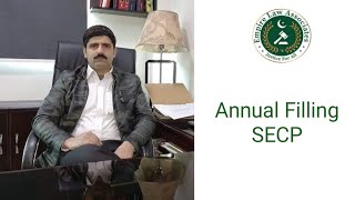 Annual Filling SECP Securities and Exchange Commission of Pakistan [upl. by Docilu]