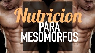 Creando Plan Nutricional para MESOMORFOS [upl. by Roberto]