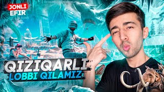 QIZIQARLI LOBBI QILAMIZ  SHORTs STRIM 🔥PUBG MOBILE [upl. by Ingamar]