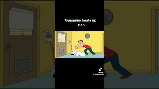 Family guy quagmire beats up Brian [upl. by Rikki319]