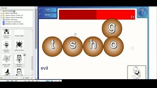 Videotutorial Smart Notebook giochi didattici cruciverba e anagrammi [upl. by Melise]