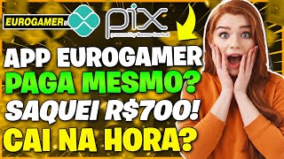 Aplicativo eurogamer bet Paga Mesmo SAQUEI R70000 CAIU NA HORA Aplicativo eurogamer bet [upl. by Alledi]