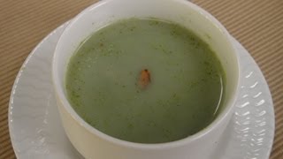 Broccoli and Toasted Almond Soup  Sanjeev Kapoor Khazana [upl. by Gnoy210]