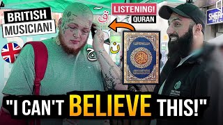 🥹 Very Emotional Quran REACTION  British Musician 🎶 🇬🇧 otmfdawah [upl. by Eenobe36]