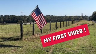 MY FIRST VIDEO  10 MILE HIKE INTO TOWN OF NACOGDOCHES TX [upl. by Yv]