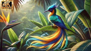 quotBreathtaking 4K Bird of Paradise  Nature’s Masterpiece in Full HDquot [upl. by Nihhi]