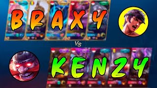 TEAM BRAXY vs TEAM KENZY  WHO WIN  MLBB [upl. by Irpak]