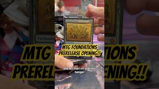 THE BEST MTG Foundations Prerelease Kit 🔥 Magic The Gathering Opening [upl. by Livesay]