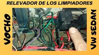 Relevador De Los Limpiadores Del Vocho ¿para que sirve ¿como probarlo [upl. by Buyse]