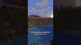 best seed for minecraft pe building 121 🤯 [upl. by Ellerud]