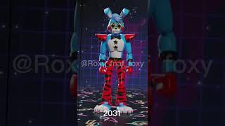 fnaf roxane foxy fnafedit monty chica fredy [upl. by Refinnej]