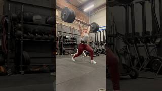 20yr old 265lb120kg Jerk Double with Smooth Reracks for Katie [upl. by Donoghue]